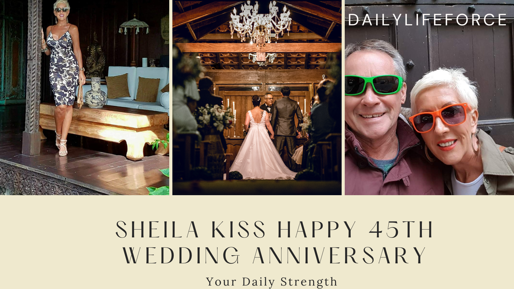 Sheila Kiss Shares Tips for Long and Happy Marriage