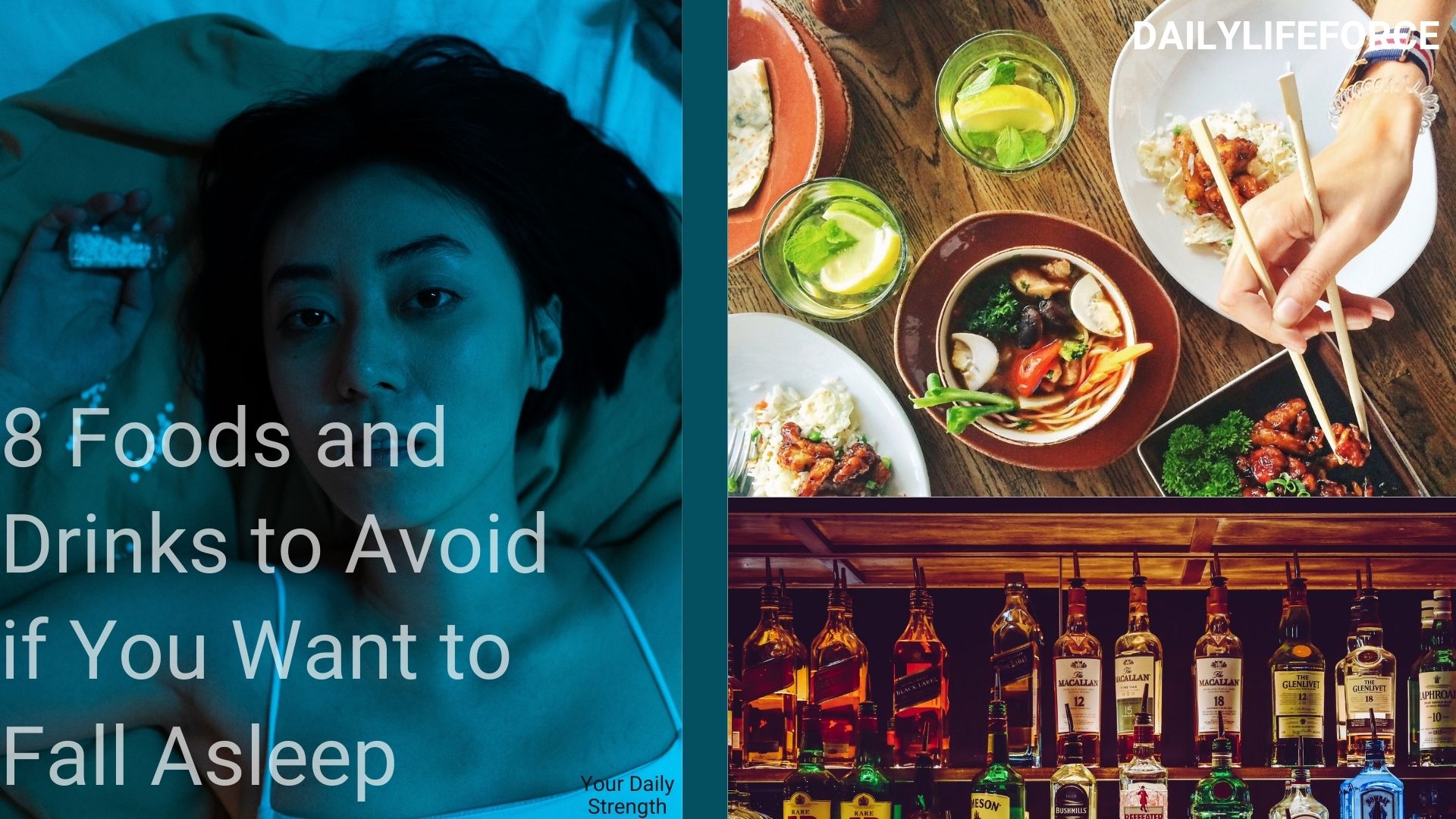 Foods and Drinks to Avoid if You Want to Fall Asleep